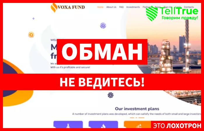 Voxafund (voxafund.biz): обзор и отзывы