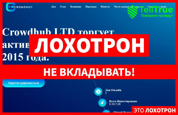 Crowdhub Ltd (crowdhub.ltd): обзор и отзывы