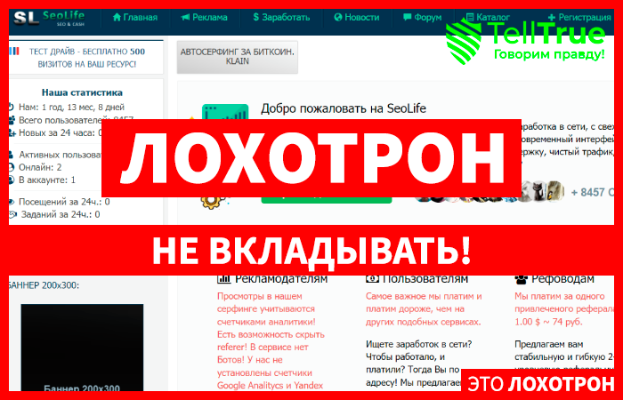 SeoLife (seolife.top): обзор и отзывы