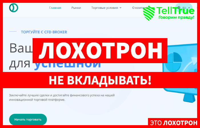 Oco Digi (ocodigi.com) лжеброкер! Отзыв Telltrue