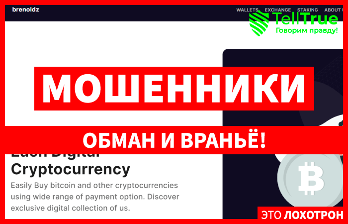 Brenoldz (brenoldz.com) обменник для кидалова с заработком на арбитраже крипты!