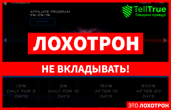 Transmon (transmon.top): обзор и отзывы